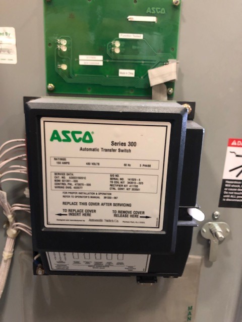 Good Used ASCO Series 300 150 Amp  Transfer Switch Item-16593 6