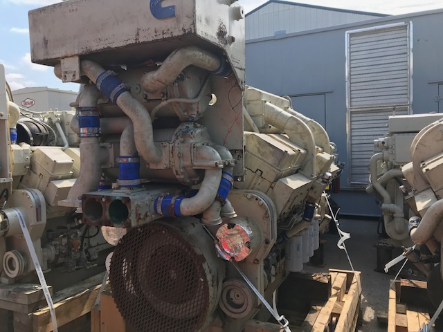 High Hour Runner Cummins KTA-38 1045HP Diesel  Marine Engine Item-16551 7