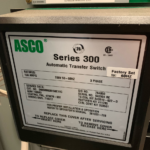 Low Hour ASCO Series 300 150 Amp  Transfer Switch Item-16581 3
