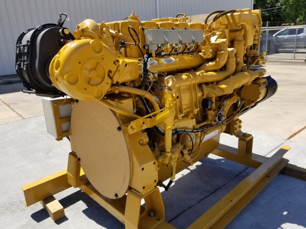 New Surplus Caterpillar C18 ACERT 803HP Diesel  Marine Engine Item-16615 4