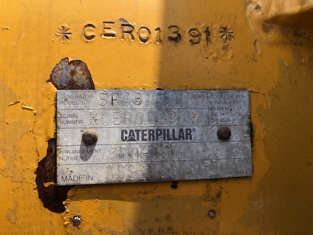 High Hour Caterpillar C15 ACERT 455KW  Generator Set Item-16649 5