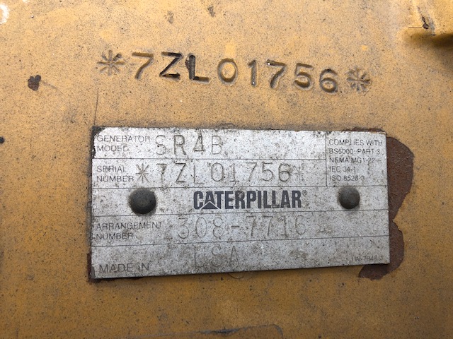 High Hour Caterpillar C15 ACERT 455KW  Generator Set Item-16688 4
