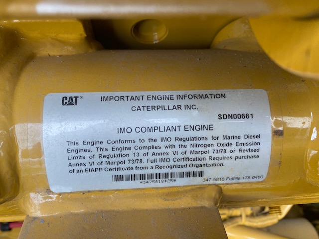 New Surplus Caterpillar C32 1000HP Diesel  Marine Engine Item-16751 12