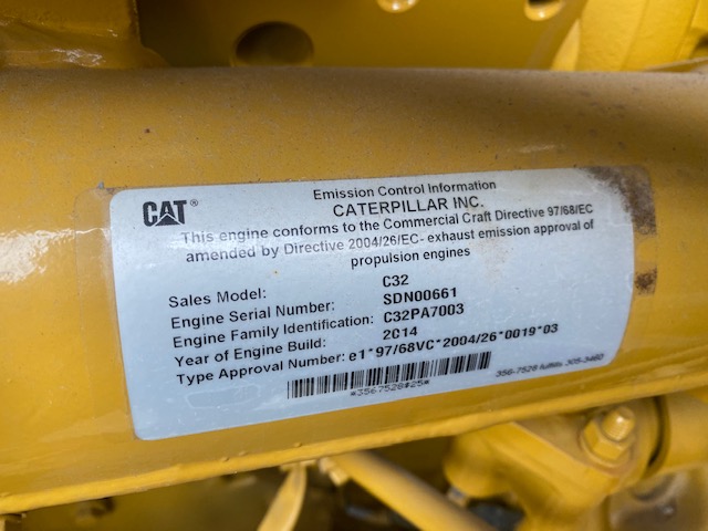 New Surplus Caterpillar C32 1000HP Diesel  Marine Engine Item-16751 13