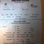 Low Hour Caterpillar C15 500KW  Generator Set Item-16762 3