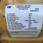 Low Hour Caterpillar 3516C HD 2500KW  Generator Set Item-16420 13