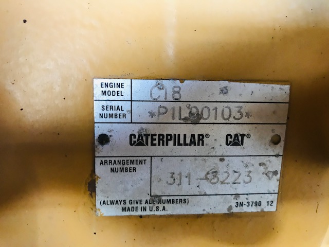 Low Hour Caterpillar C18 Acert 545KW  Generator Set Item-16830 9