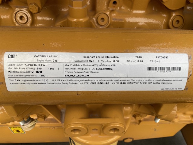 New Surplus Caterpillar C15 711HP Diesel  Engine Item-16817 7