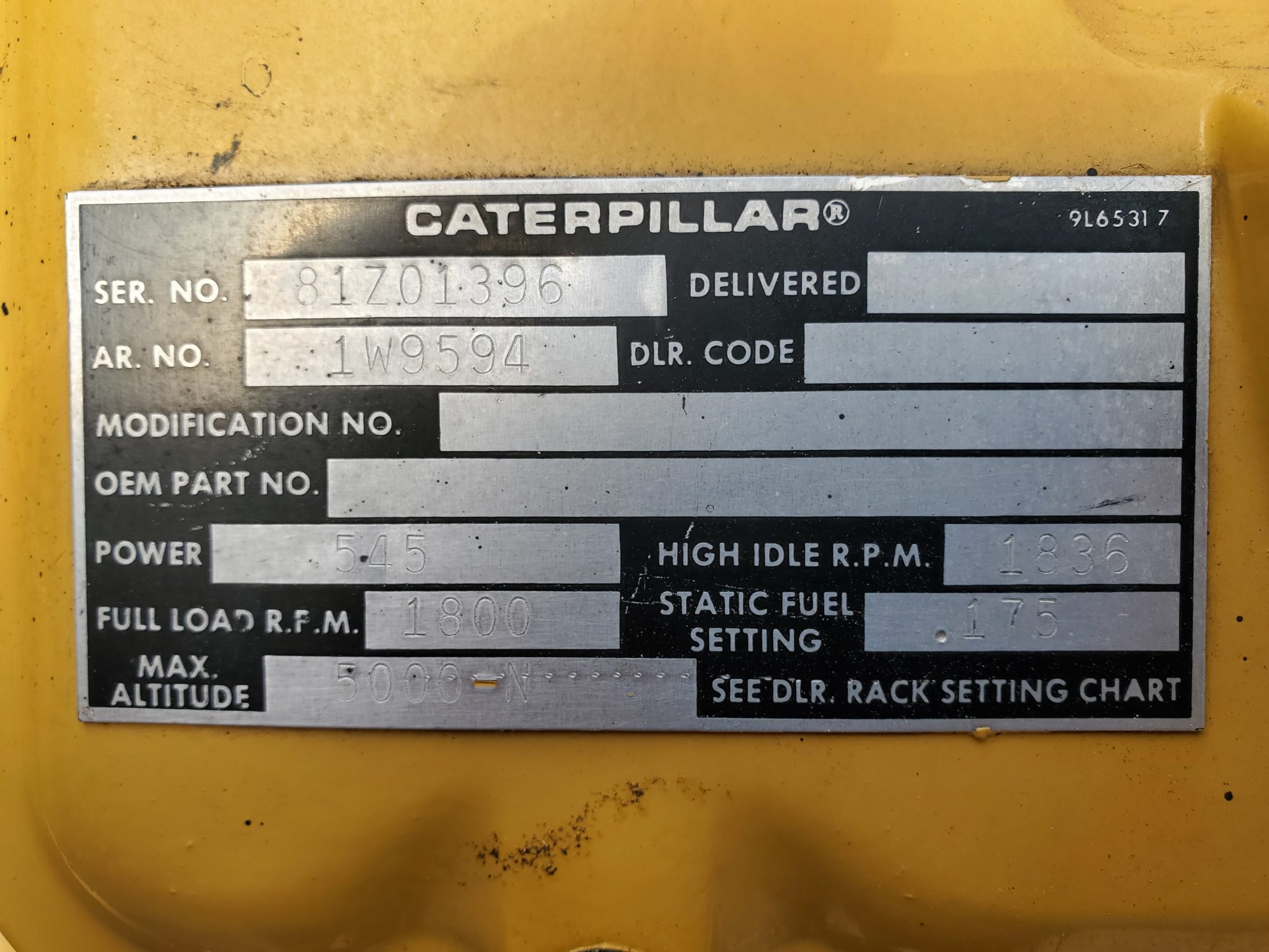 Good Used Caterpillar 3412 DIT 370KW  Generator Set Item-16875 7