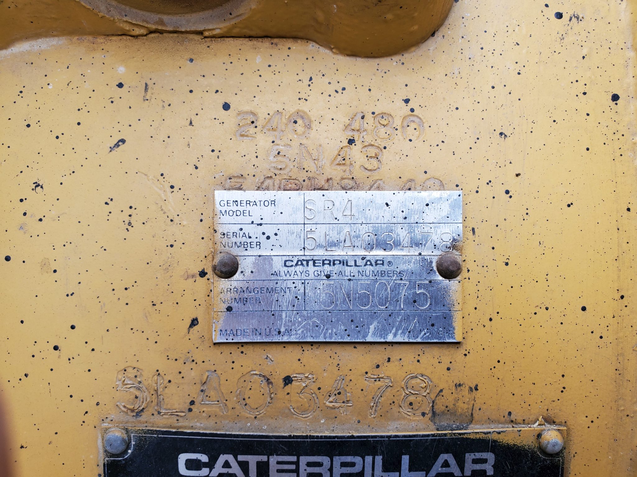Good Used Caterpillar 3412 DIT 370KW  Generator Set Item-16875 6