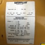 New Surplus Caterpillar C15 320KW  Generator Set Item-16839 3