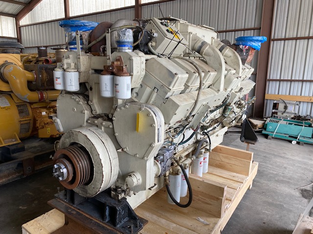 High Hour Runner Cummins KTA50-M 1000HP Diesel  Marine Engine Item-16864 5