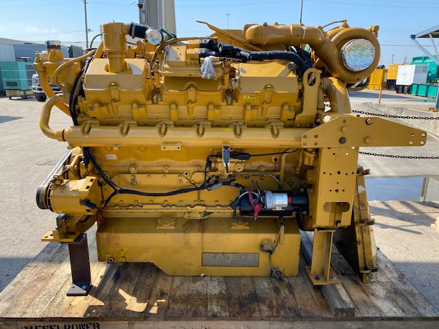High Hour Runner Caterpillar 3412E DITA 720HP Diesel  Marine Engine Item-16877 0