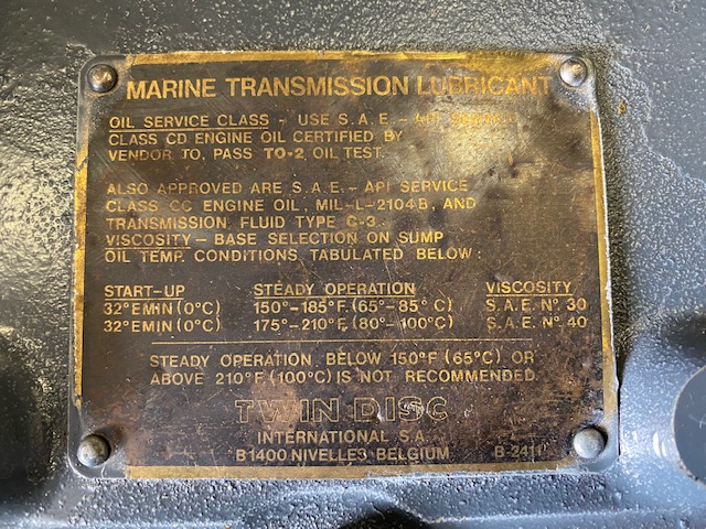 Twin Disc MG514C 4.5  Marine Transmission Item-16904 9