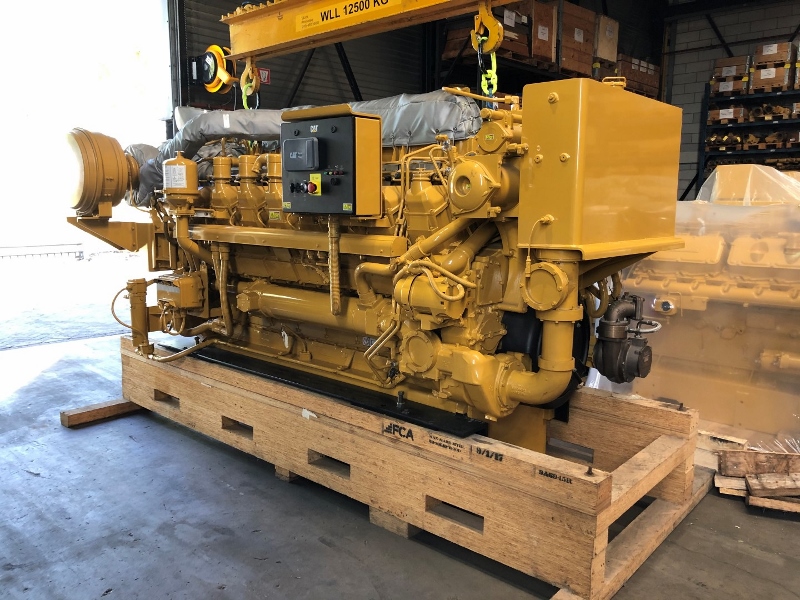 New Surplus Caterpillar 3516C HD 3005HP Diesel  Marine Engine Item-16869 1