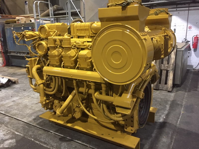Rebuilt Caterpillar 3508B 855HP Diesel  Marine Engine Item-16938 2