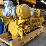 New Surplus Caterpillar 3516C HD 3005HP Diesel  Marine Engine Item-16869 2
