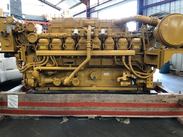 New Surplus Caterpillar 3516C HD 2448HP Diesel  Marine Engine Item-16936 4