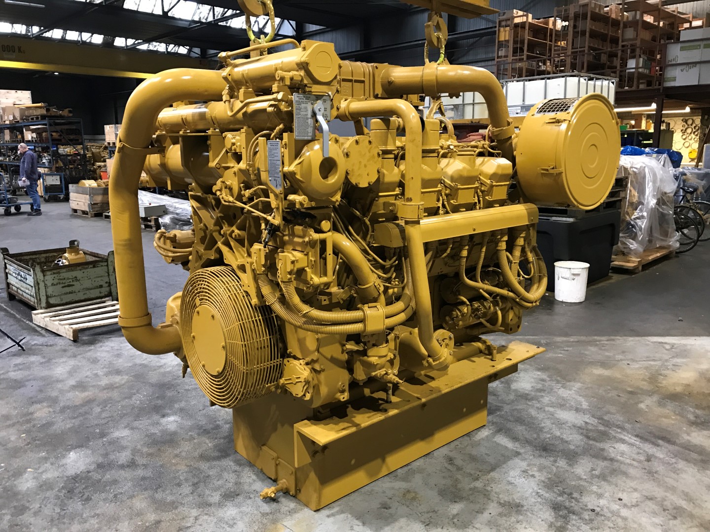 Rebuilt Caterpillar 3508C 1050HP Diesel  Marine Engine Item-16937 4