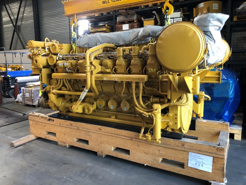 New Surplus Caterpillar 3516C HD 3005HP Diesel  Marine Engine Item-16869 4