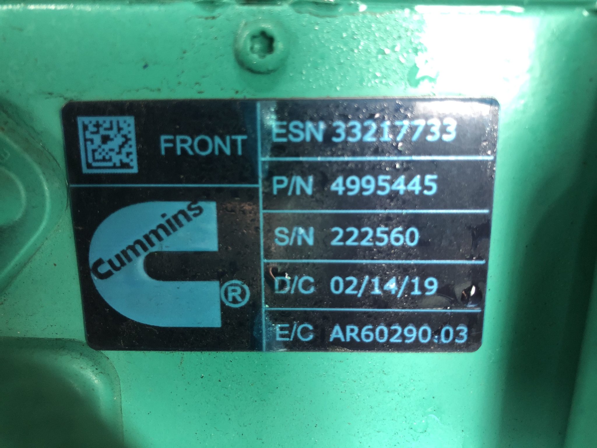 New Cummins QSK60-G14 NR2 2250KW  Generator Set Item-16890 10
