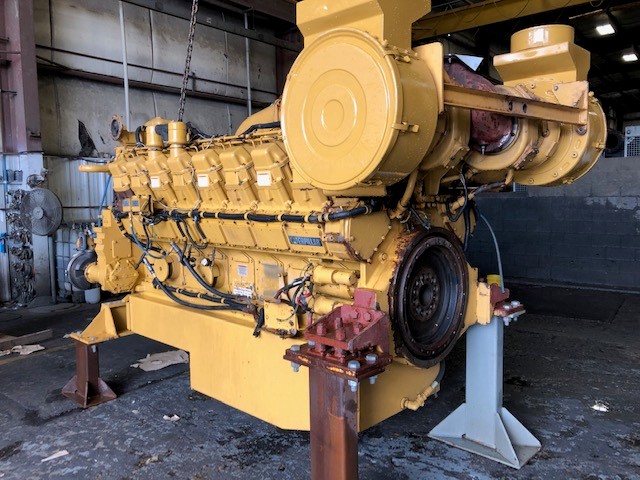 Good Used Caterpillar 3516 2200HP Diesel  Marine Engine Item-16923 1