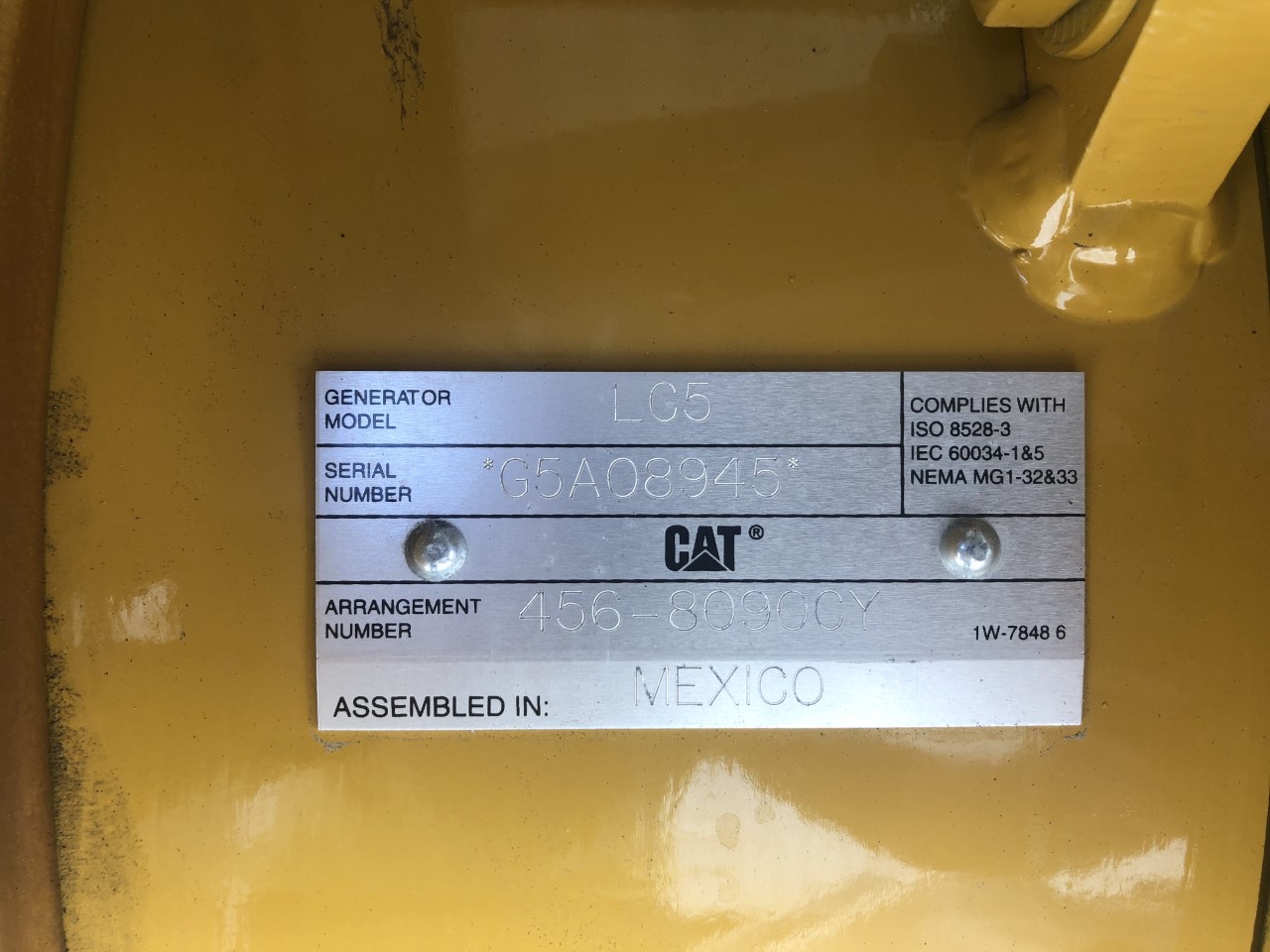 New Caterpillar C7.1 200KW  Generator Set Item-16997 6