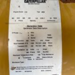 Low Hour Caterpillar C18 Acert 545KW  Generator Set Item-16950 8