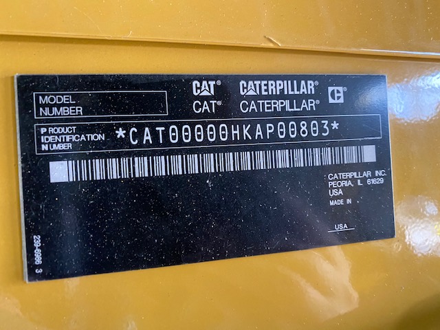Low Hour Caterpillar G3412C 350KW  Generator Set Item-16838 16