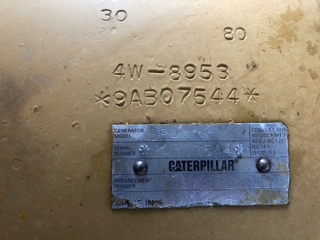 High Hour Runner Caterpillar 3304 DIT 99KW  Generator Set Item-17045 9