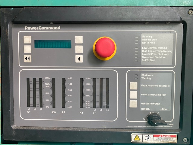 Low Hour Cummins GTA50-G3 880KW  Generator Set Item-17011 6