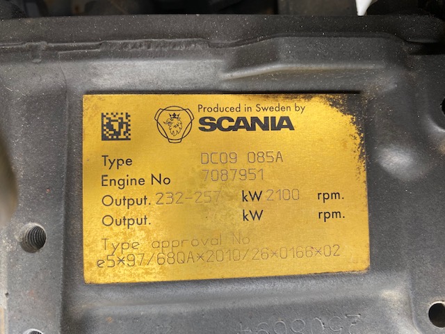 Good Used Scania DC09 085A 350HP  Power Unit Item-17018 6