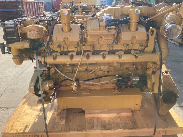 High Hour Runner Caterpillar 3412E DITA 720HP Diesel  Marine Engine Item-17062 4