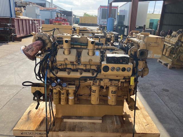 High Hour Runner Caterpillar 3412E DITA 720HP Diesel  Marine Engine Item-17063 6