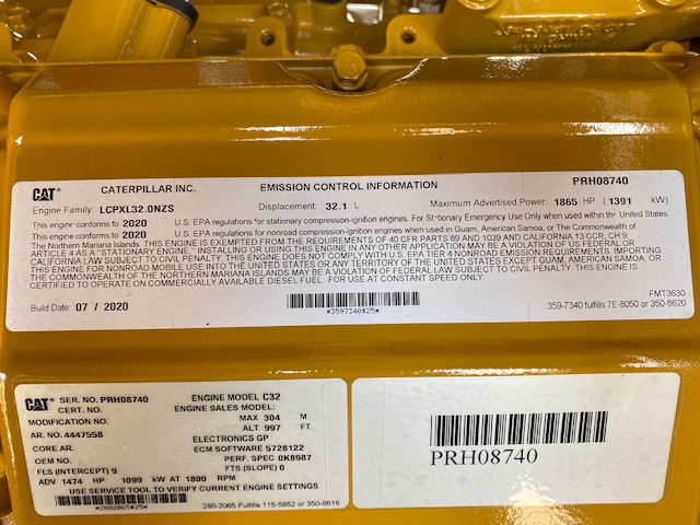 New Caterpillar C32 1000KW  Generator Set Item-16870 14
