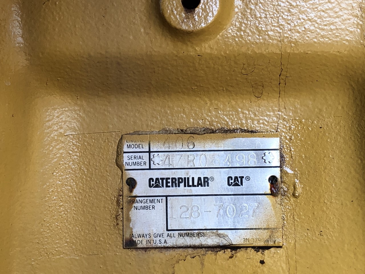 Low Hour Caterpillar 3406 300KW  Generator Set Item-17089 6