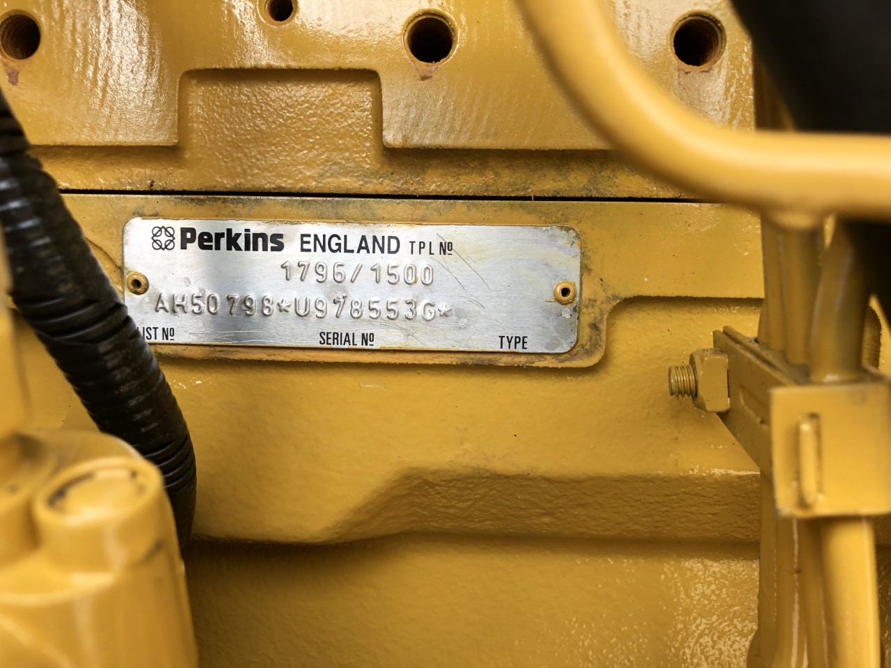 Good Used Perkins 1004TG 50KW  Generator Set Item-17084 6
