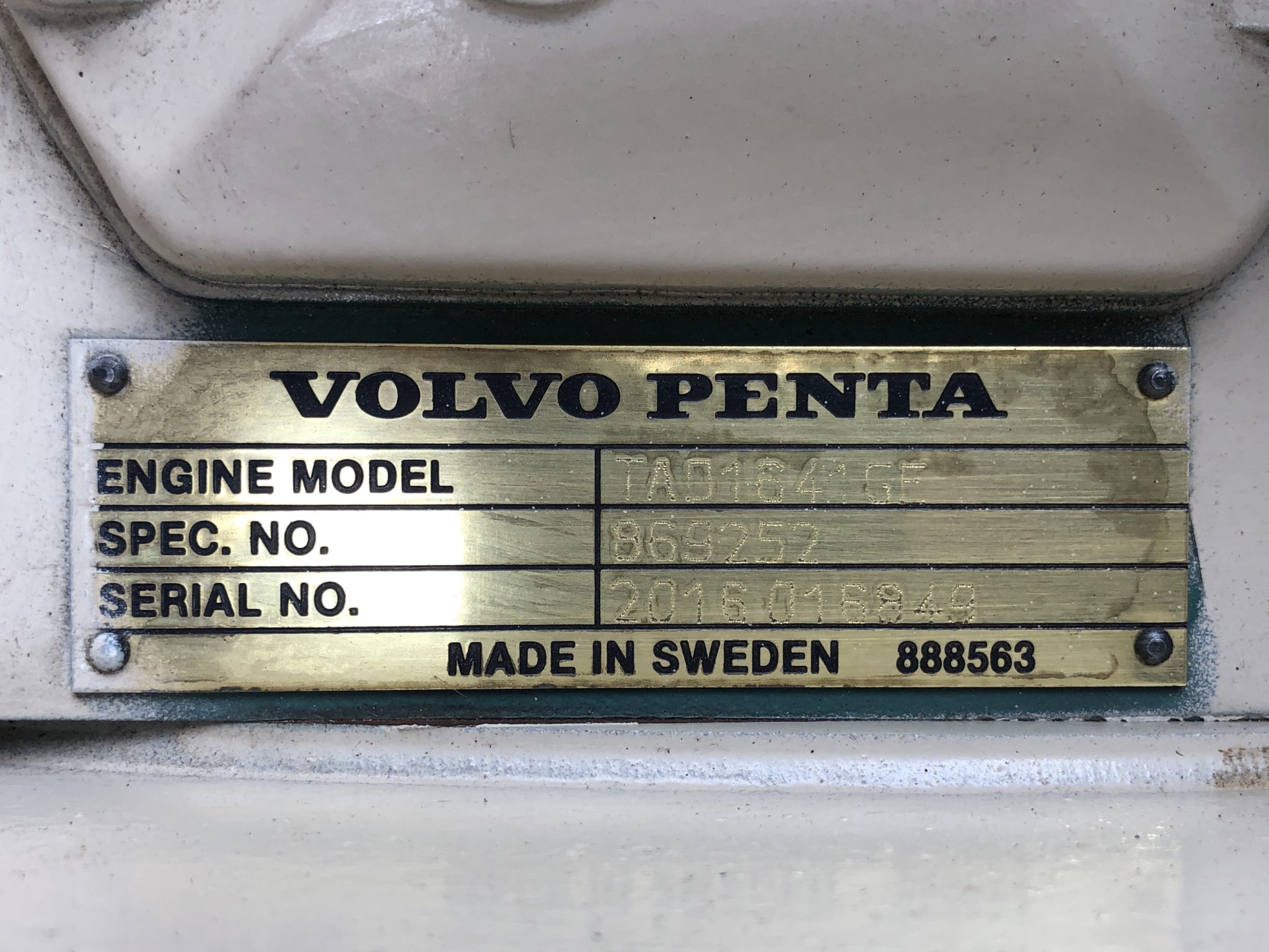 Low Hour Volvo TAD1641GE 500KW  Generator Set Item-17079 10