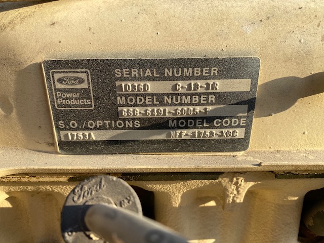 Good Used Ford CSG-6491-6005-F 33KW  Generator Set Item-17116 7