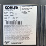 Good Used Kohler KCT-ACTA-022S 200 Amp  Transfer Switch Item-17117 2