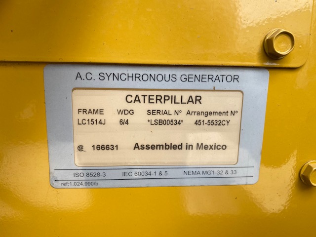 Good Used Caterpillar C2.2 30KW  Generator Set Item-17122 14