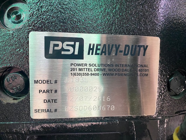Low Hour PSI D183TIC 300KW  Generator Set Item-17118 10