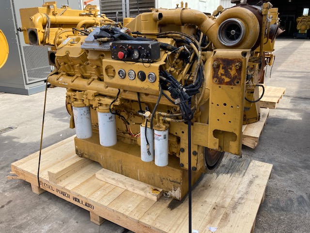 High Hour Runner Caterpillar 3412E DITA 720HP Diesel  Marine Engine Item-17215 0