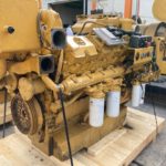 High Hour Runner Caterpillar 3412E DITA 720HP Diesel  Marine Engine Item-17215 2