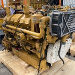 High Hour Runner Caterpillar 3412E DITA 720HP Diesel  Marine Engine Item-17214 3