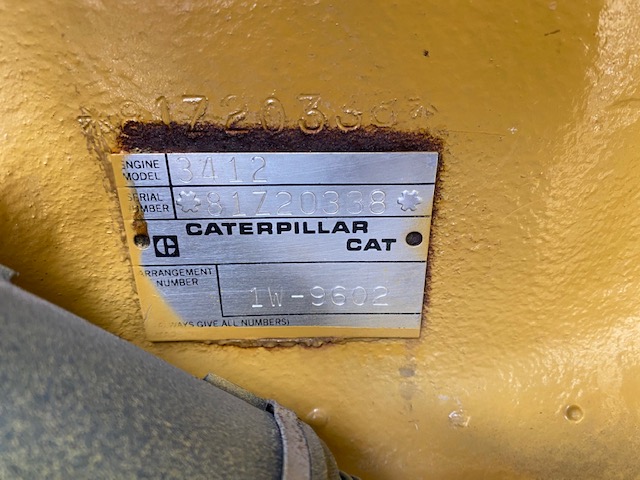 Low Hour Caterpillar 3412 500KW  Generator Set Item-17128 16