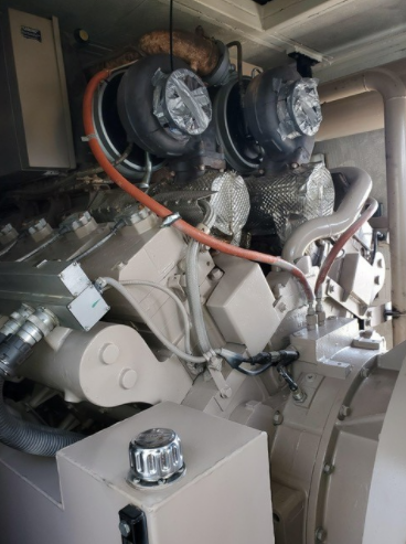 Rebuilt Cummins QSK60G 1100KW  Generator Set Item-17268 2