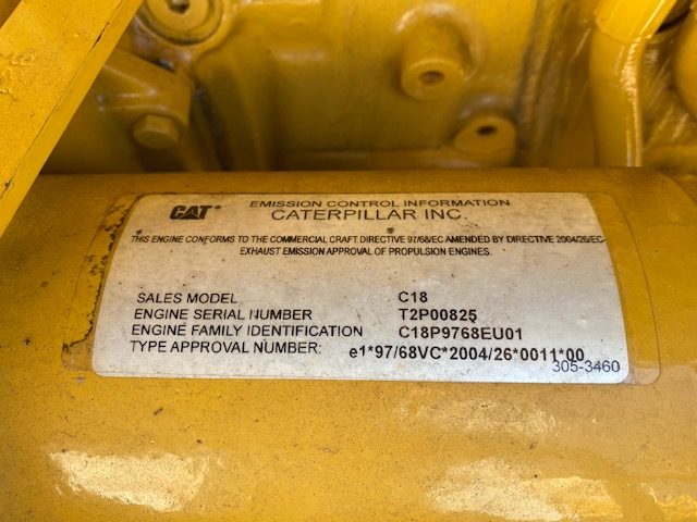 Good Used Caterpillar C18 600HP Diesel  Marine Engine Item-17292 8