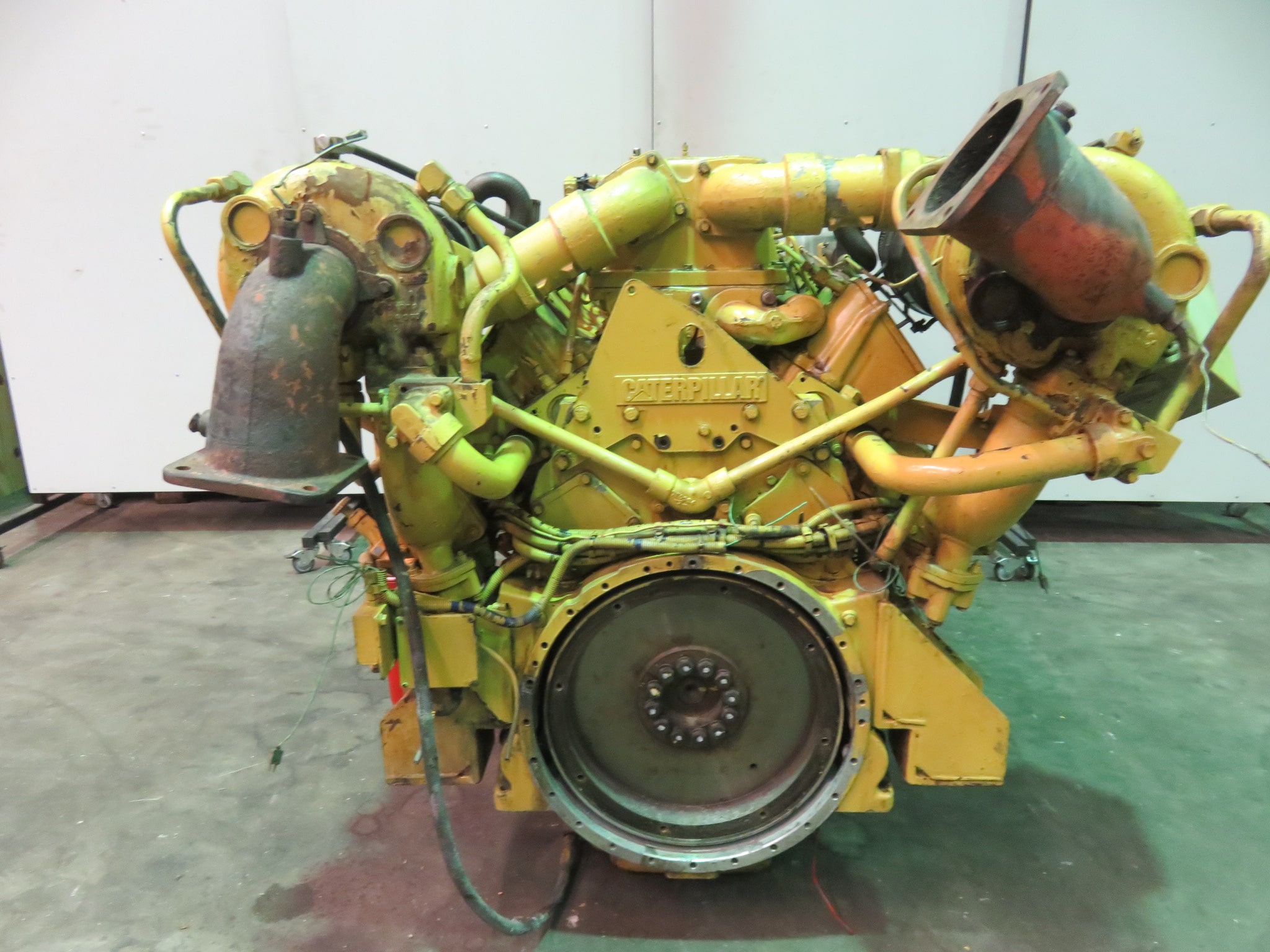 High Hour Runner Caterpillar 3412C DITTA 825HP Diesel  Marine Engine Item-17322 1