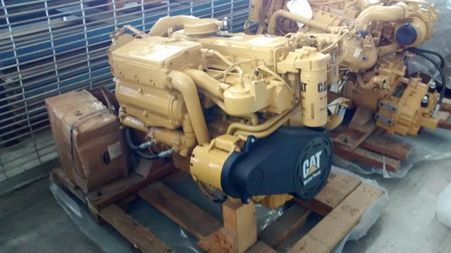 New Surplus Caterpillar C7 DITA 275HP Diesel  Marine Engine Item-16314 7